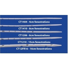 Mila CHEST TUBE - GUIDEWIRE INSERTION 12Ga x 20cm - 6cm fenestrations